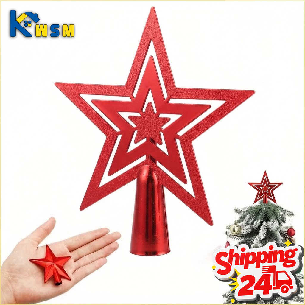 Star Tree Topper - 1-20 Pezzi Stella Decorativa per Albero