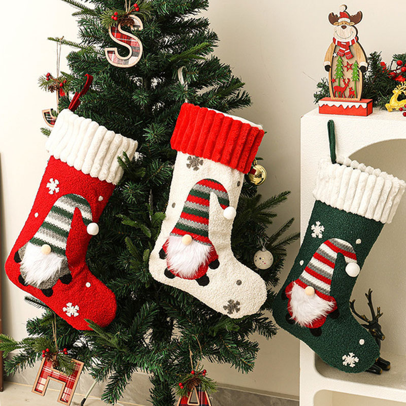 Christmas Stocking Hanging - Nuova Calza di Natale in Peluche,