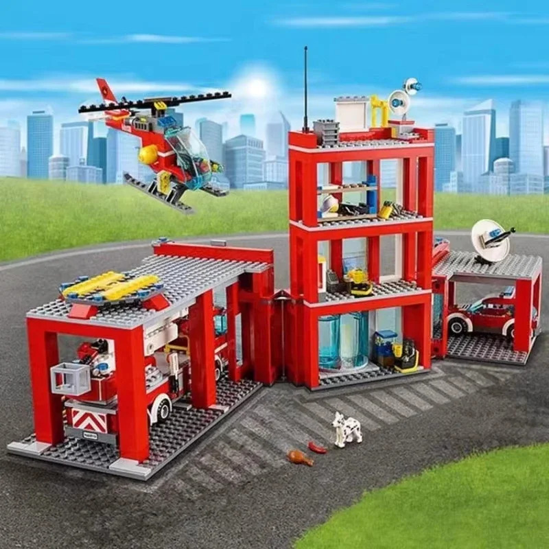 City Fire Station Elicottero C - Lego Set City recensione e prezzo