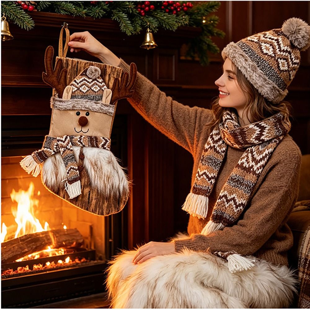 Calze di Natale a Cartoni Anim - Christmas Stocking Hanging recensione e prezzo