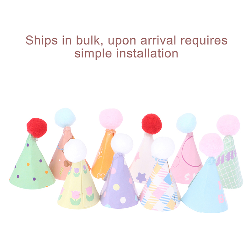 Set da 10 Pezzi Mini Cappelli  - Santa Hat Plush recensione e prezzo