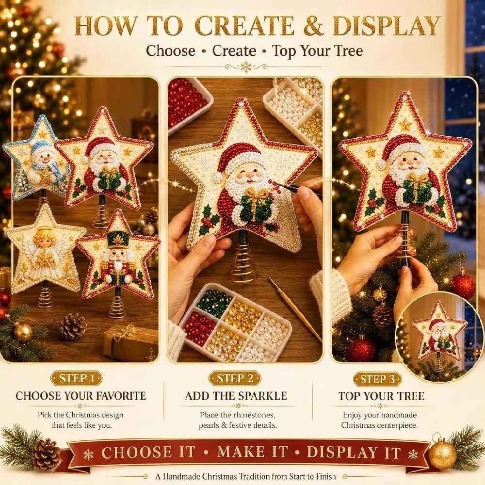 Decorazione Natalizia a Forma  - Star Tree Topper recensione e prezzo