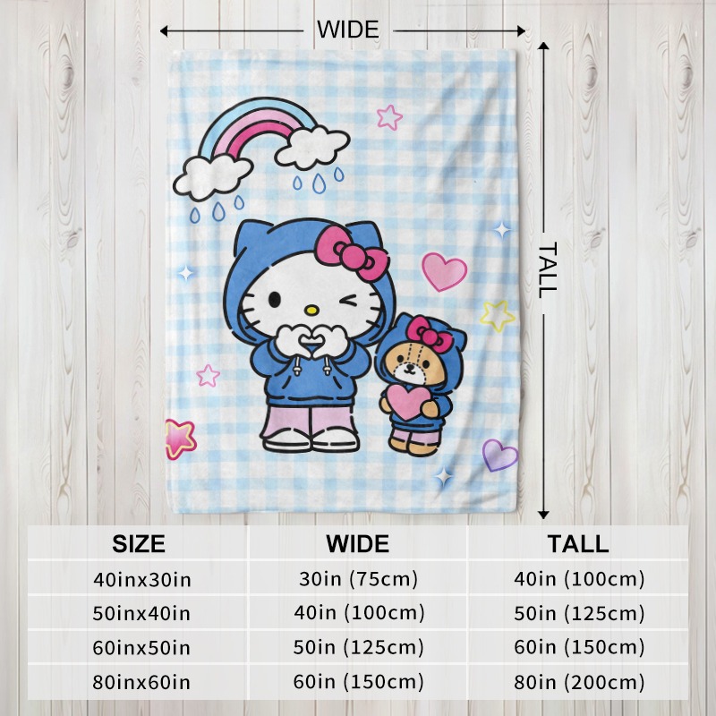 Coperta Sanrio Hello Kitty Bea - Christmas Throw Blanket recensione e prezzo