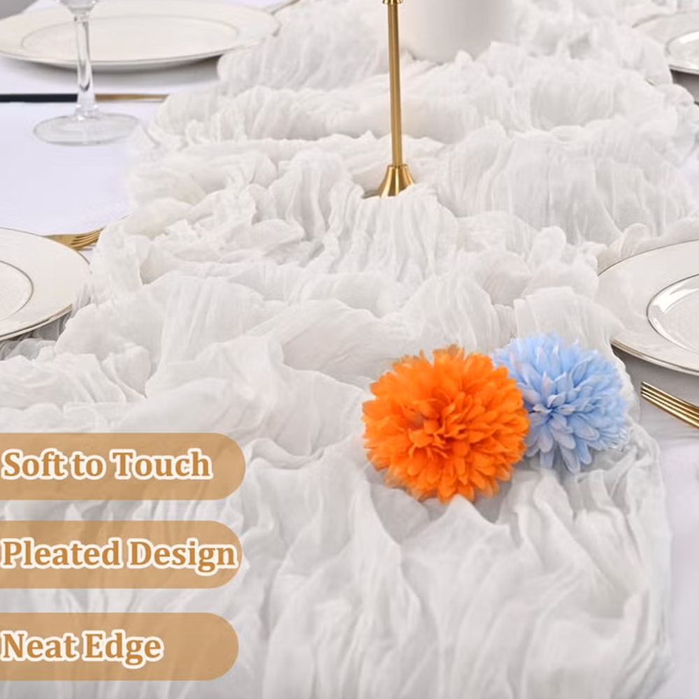 Runner da Tavola in Garza 90x4 - Christmas Table Runner recensione e prezzo