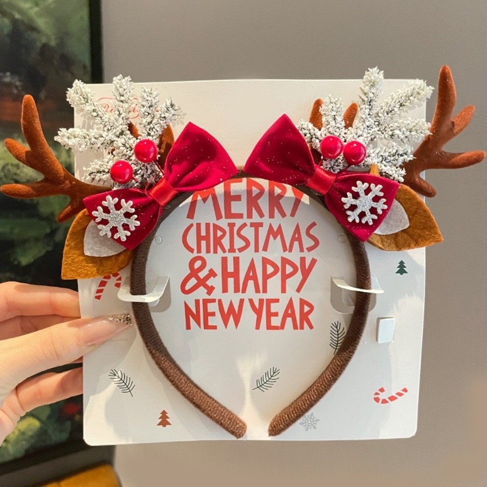 Semplice Cerchietto in Velluto - Reindeer Antlers Headband recensione e prezzo