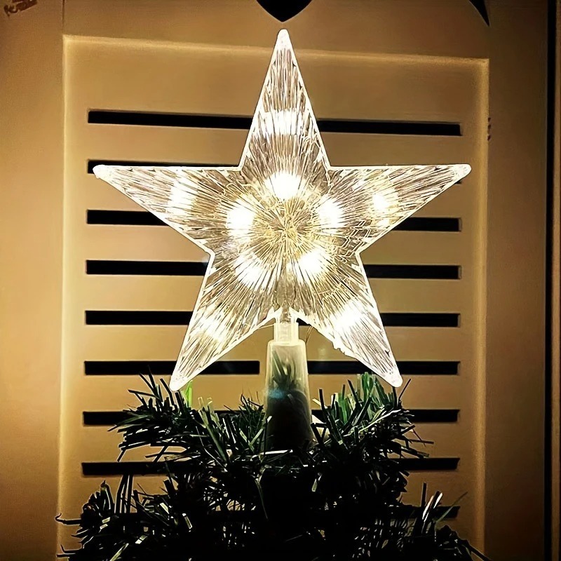 Decorazione Natalizia da 15 cm - Star Tree Topper recensione e prezzo