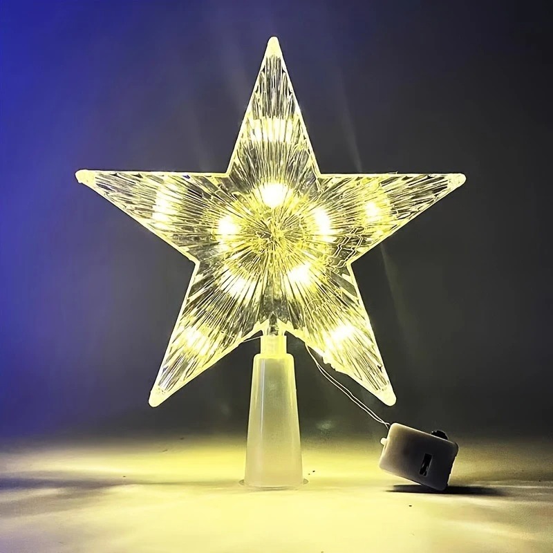 Decorazione Natalizia da 15 cm - Star Tree Topper recensione e prezzo