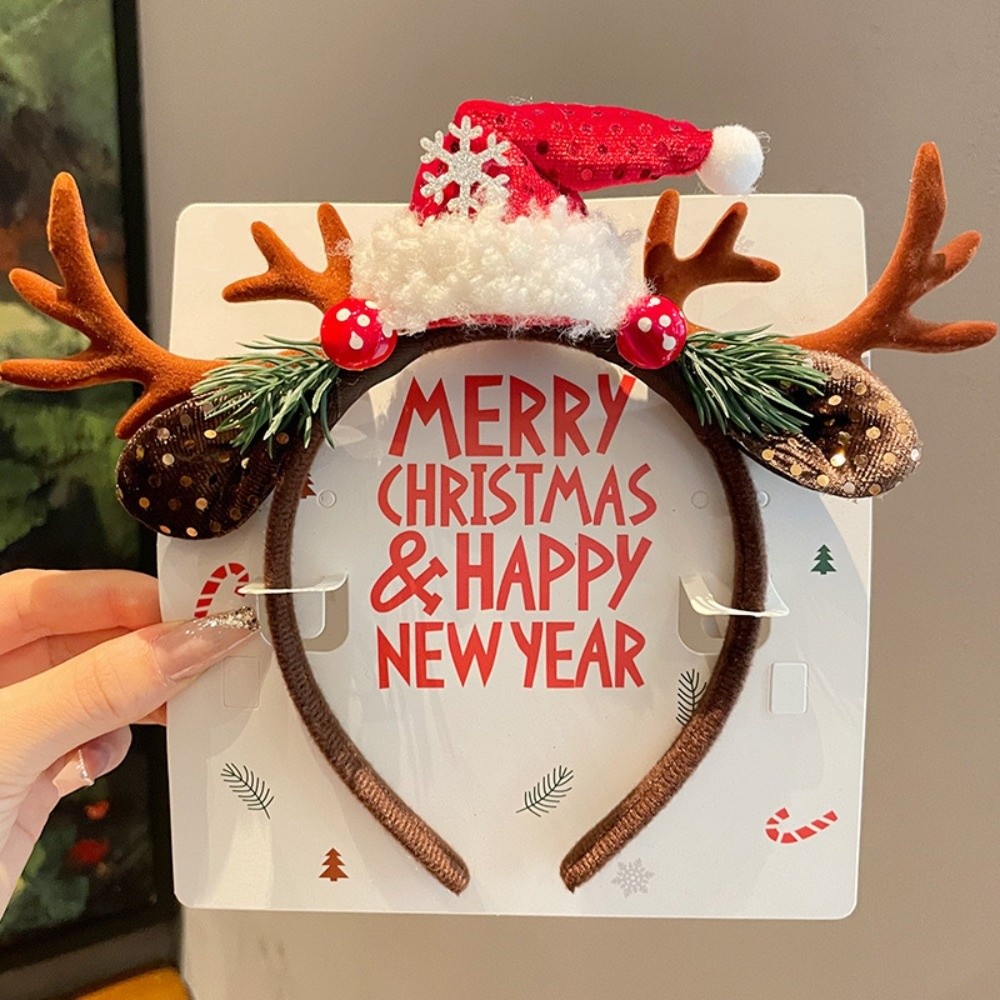 Cerchietto Natalizio in Vellut - Reindeer Antlers Headband recensione e prezzo