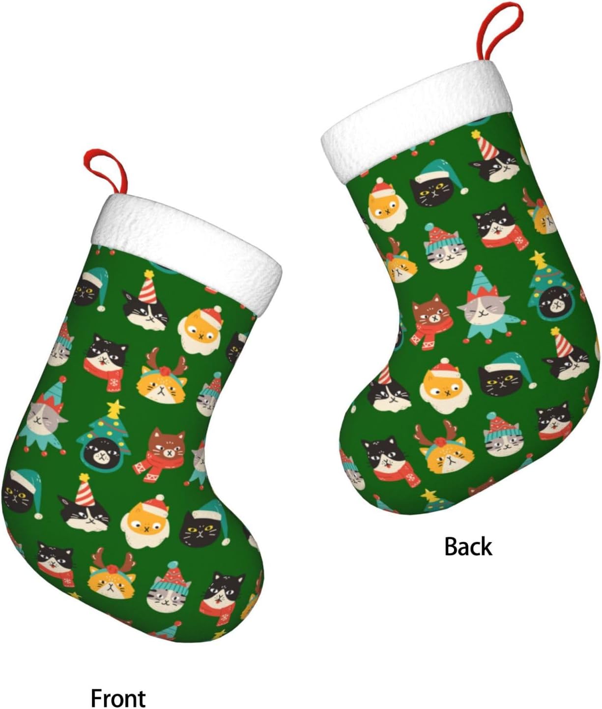 Gatti carini Calze natalizie v - Christmas Stocking Hanging recensione e prezzo